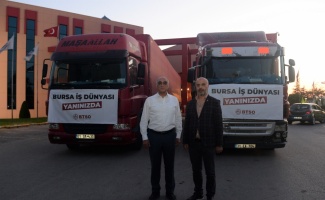 Bursa iş dünyasından Kastamonu'daki sel mağdurlarına destek