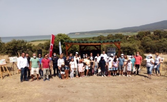 Gala Gölü Milli Parkı'nda öğrencilere çevre bilinci anlatıldı