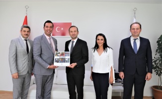 GESİAD Başkanı Kaya, AA Bursa Bölge Müdürlüğünü ziyaret etti