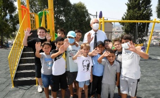 İzmir Karabağlar’da çocukların park talebi yerine geldi