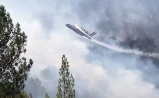 Rus yangın söndürme uçağı düştü: 8 ölü!