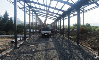 Sakarya'da Safibey Ürün Toplama Merkezi projesinin yüzde 50'si tamamlandı