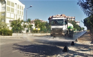 Süleymanpaşa Belediyesi merkez ve kırsal mahallelerde dezenfeksiyon çalışmalarını sürdürüyor
