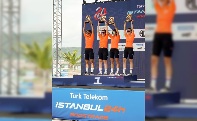 Suzuki Kadın Bisiklet Takımı, Türk Telekom İstanbul 24h Boostrace'ın birincisi oldu