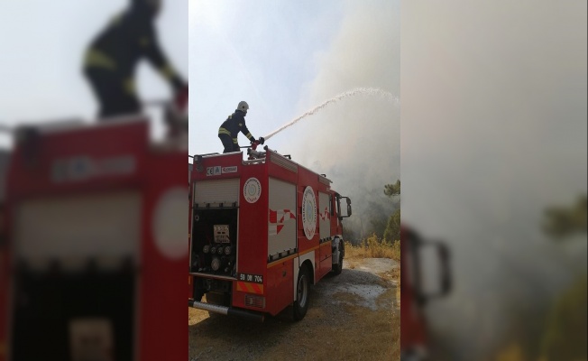 Tekirdağ Büyükşehir Belediyesinden yangında zarar gören illere yardım