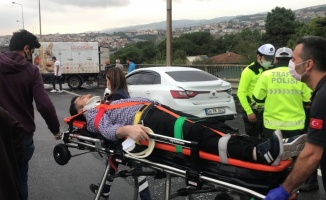 Anadolu Otoyolu'nun İstanbul yönü, Kocaeli kesimindeki zincirleme kaza nedeniyle ulaşıma kapandı