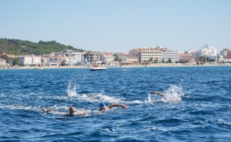 Balıkesir Açık Su Yüzme Şampiyonası, Ayvalık'ta yapıldı