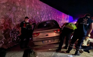 Balıkesir'de trafik kazasında 4 kişi yaralandı