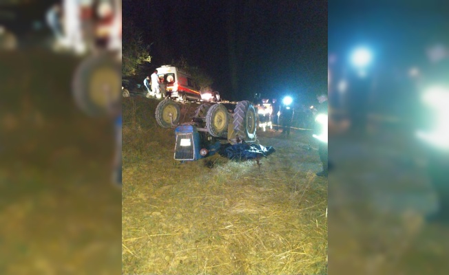 Bilecik'te devrilen traktörün sürücüsü öldü
