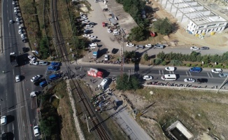 GÜNCELLEME 2 - Tekirdağ'da yük treni işçileri taşıyan minibüse çarptı: 6 ölü, 7 yaralı