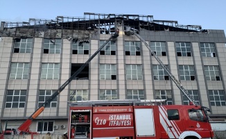 GÜNCELLEME - İstanbul’da bir iş yerinde yangın çıktı