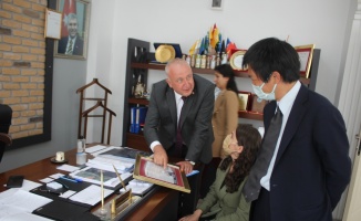Japon diplomat Doma'dan Söğütlü Belediyesine ziyaret