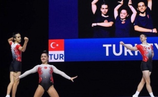 Manisalı milli cimnastikçiler Avrupa 4. oldu