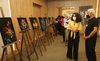 Ressam Ahmet Şahit'in oğlu Ferit Şahit anısına oluşturduğu resim sergisi açıldı