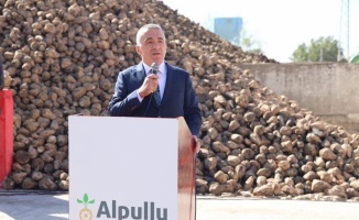 Alpullu Şeker Fabrikası'nın sezon açılışı yapıldı