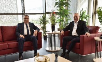 Başkan Çerçi'den, Manisa Büyükşehir'e ziyaret 