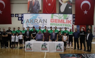 Bursa Gemlik Basketbol’un Yeni İsim Sponsoru Akran