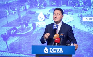 DEVA Partisi Genel Başkanı Babacan, partisinin Osmangazi ilçe kongresine katıldı: