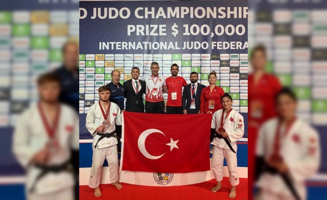 Gençler Dünya Judo Şampiyonası'nda iki madalya