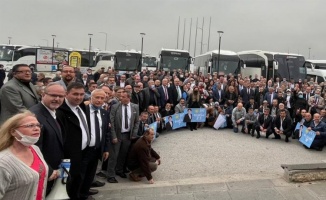 İYİ Parti'nin 4. yıl kutlamasına Bursa'dan 26 otobüsle katıldılar