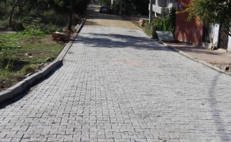 İzmit Alikahya Fatih Mahallesi’nde parke yol yapıldı