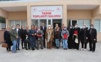 Kırklareli Tarım ve Orman Müdürü Aksoy, kadın çiftçilerle buluştu