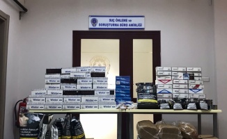 Kocaeli'de 21 kilo 433 gram kaçak tütün ele geçirildi