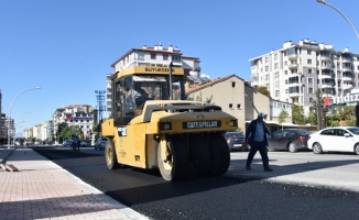 Malatya'da Güngör Caddesi 9 metreden 14 metreye çıkarıldı