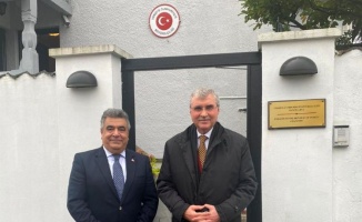 Sakarya'dan  Kopenhag Büyükelçisi İpek'e ziyaret 