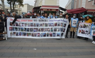 Sakarya'da Çin'in Uygur Türklerine dair politikası protesto edildi