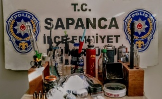 Sapanca'da uyuşturucu operasyonunda 1 şüpheli yakalandı
