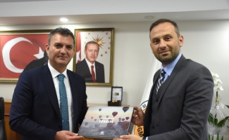 AA Bursa Bölge Müdürü Aksoy'dan Bursa Orman Bölge Müdürü Ülküdür'e ziyaret