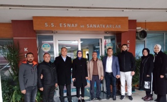AK Parti Balıkesir Milletvekili Uygur, esnaf ziyaretleri yaptı
