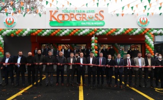 Bağcılar'da, Tarım Kredi Kooperatiflerinin KoopGross marketi açıldı