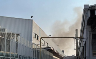 Bursa'da otomotiv yan sanayi fabrikasında çıkan yangın söndürüldü