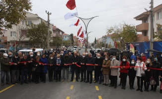 Edirne Valisi Canalp Keşan'da yol açılışına katıldı