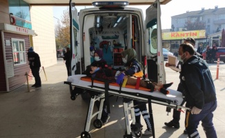 İnegöl'de otomobilin çarptığı 9 yaşındaki çocuk yaralandı
