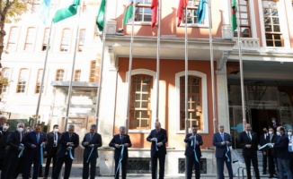 Liderler zirve öncesi Türk Konseyi binasının açılışını yaptılar