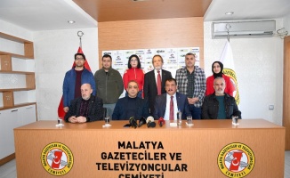 Malatya Büyükşehir Belediye Başkanı Gürkan'dan gazetecilere ziyaret 