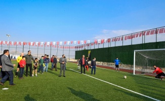 Malatya'da FİFA standartlarındaki saha törenle açıldı