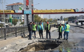 Manisa Mimarsinan'da kanalizasyon sorunu çözüldü 