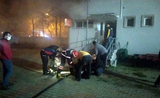 Sakarya'da pancar kooperatifi satış ofisinde çıkan yangın söndürüldü