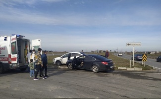 Tekirdağ'da trafik kazasında 5 kişi yaralandı