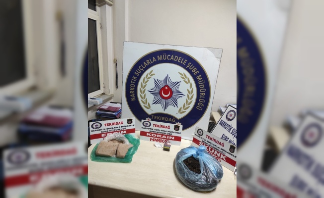 Tekirdağ'da uyuşturucu operasyonunda 4 zanlı tutuklandı