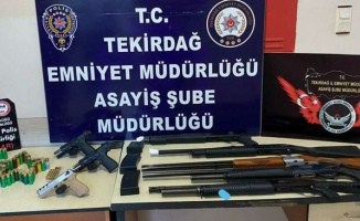 Tekirdağ'daki asayiş operasyonlarında yakalanan 67 kişi tutuklandı