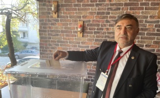 Türk Sağlık-Sen Edirne Şubesi Başkanı Alim Kanpolat güven tazeledi