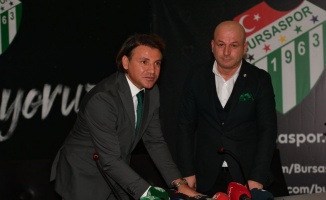 Bursaspor, yeni teknik direktörü Tamer Tuna ile sözleşme imzaladı
