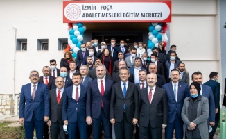 İzmir Foça Adalet Mesleki Eğitim Merkezi  açıldı 