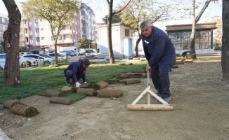 İzmir'in Gaziemir parkları yenileniyor 