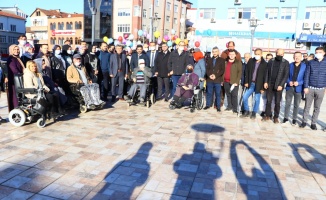 Kandıra'da 3 Aralık Dünya Engelliler Günü yürüyüşü gerçekleştirildi